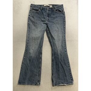 Vintage GAP Jeans Women's Size 14 (Fits 34x29.5) Blje Denim Flare Leg Y2K